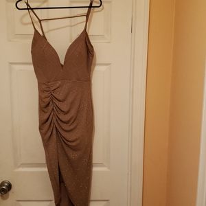 Gold Sparkle Dress